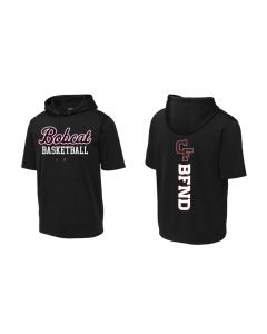 Sport-Tek ® Sport-Wick ® Fleece Short Sleeve Hooded Pullover