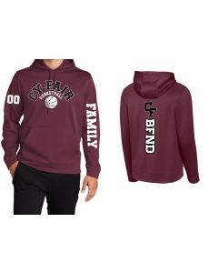 Sport-Tek® Sport-Wick® Fleece Hooded Pullover. F244
